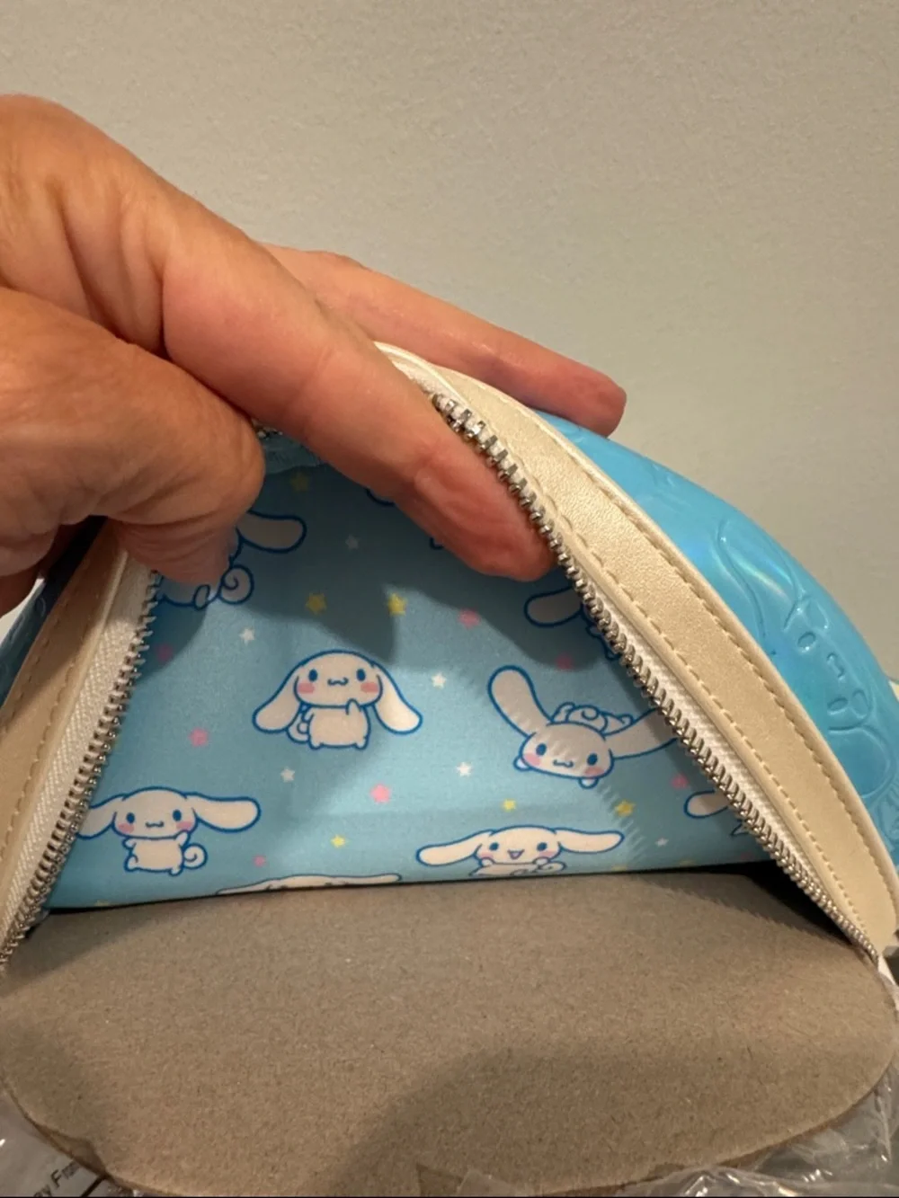 Loungefly Cinnamoroll Bunny Sanrio Mini Backpack - Blue/White NWT